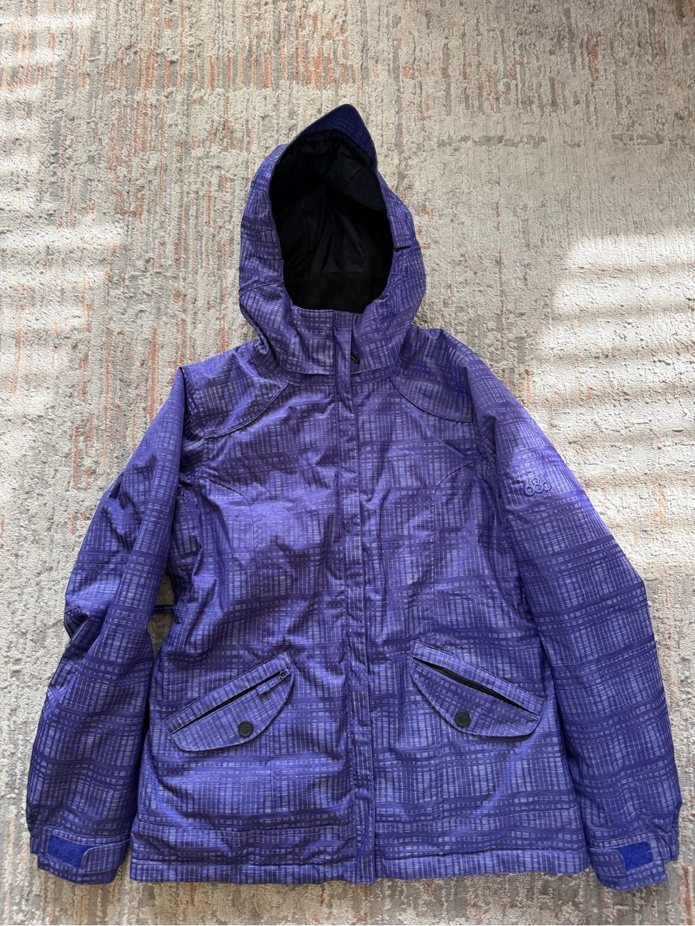 686 sixeightsix Reserved Infidry Thermal Ski Snowboard Jacket Women’s Med Purple